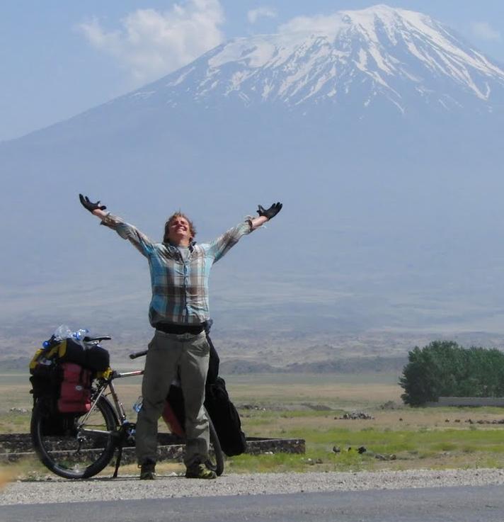 Philip Groten am Mount Ararat