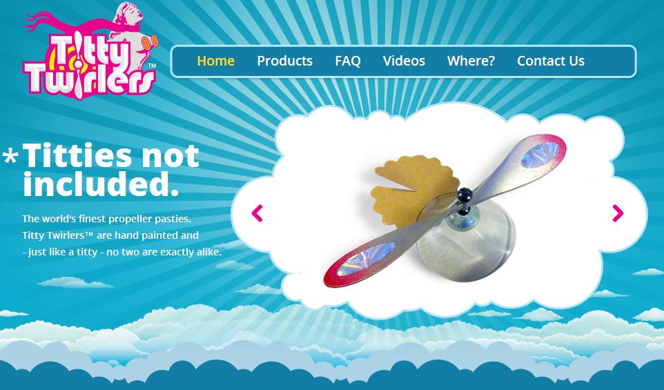 Screenshot von http://tittytwirlers.com/